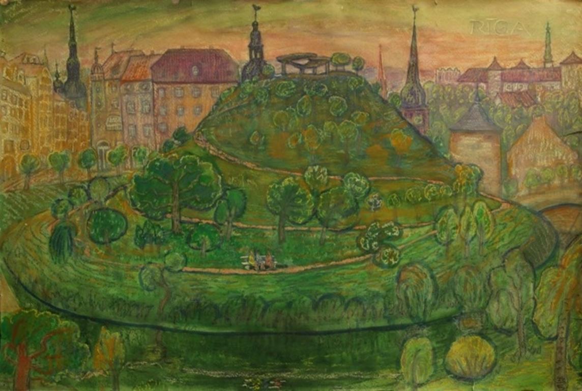 Bastión. Años 80, Papel, técnica mixta, 50x73 cm