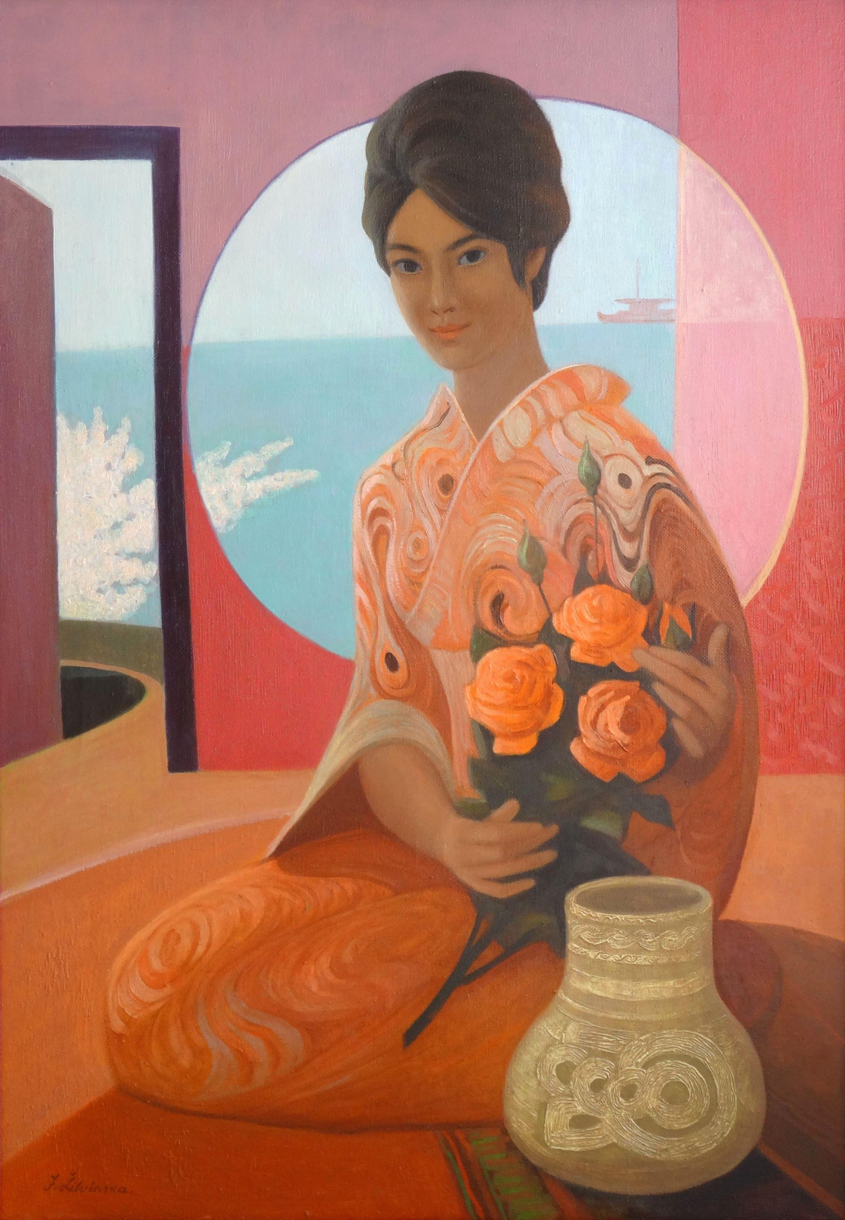The Japanese, 1970. Oil on canvas, 100x70 cm