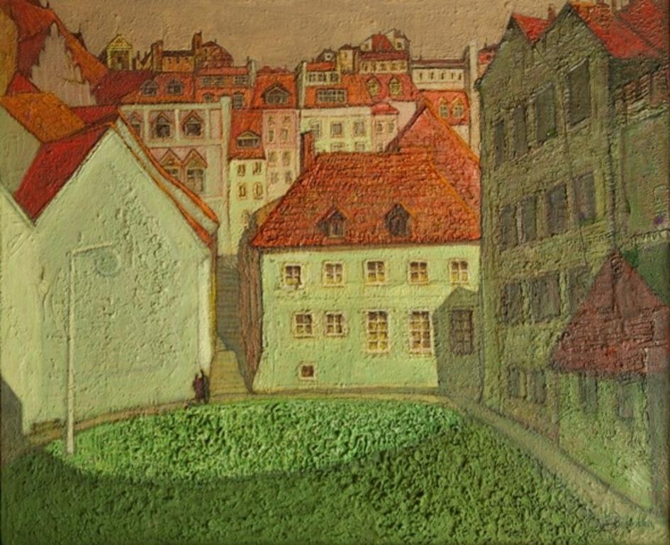 The Old Town. 1978, oil on canvas, 69x89 cm