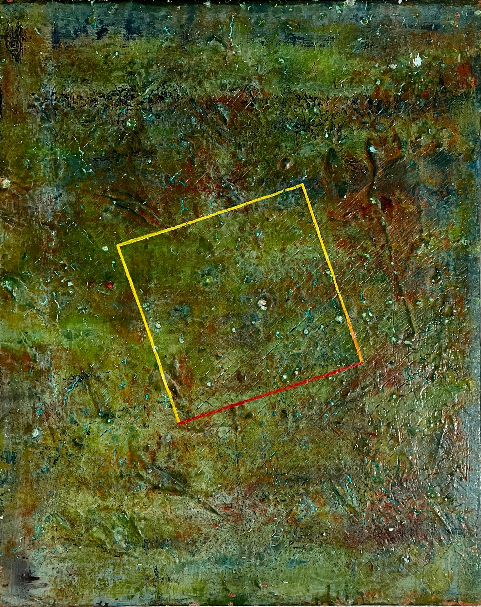 Koreanisch Abstrakt Minimalistisch Ölgemälde LA Frau Künstlerin MInimalismus Jae Hahn im Angebot 4