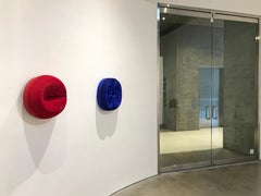 JK 383 Red - abstract geometric art sculpture