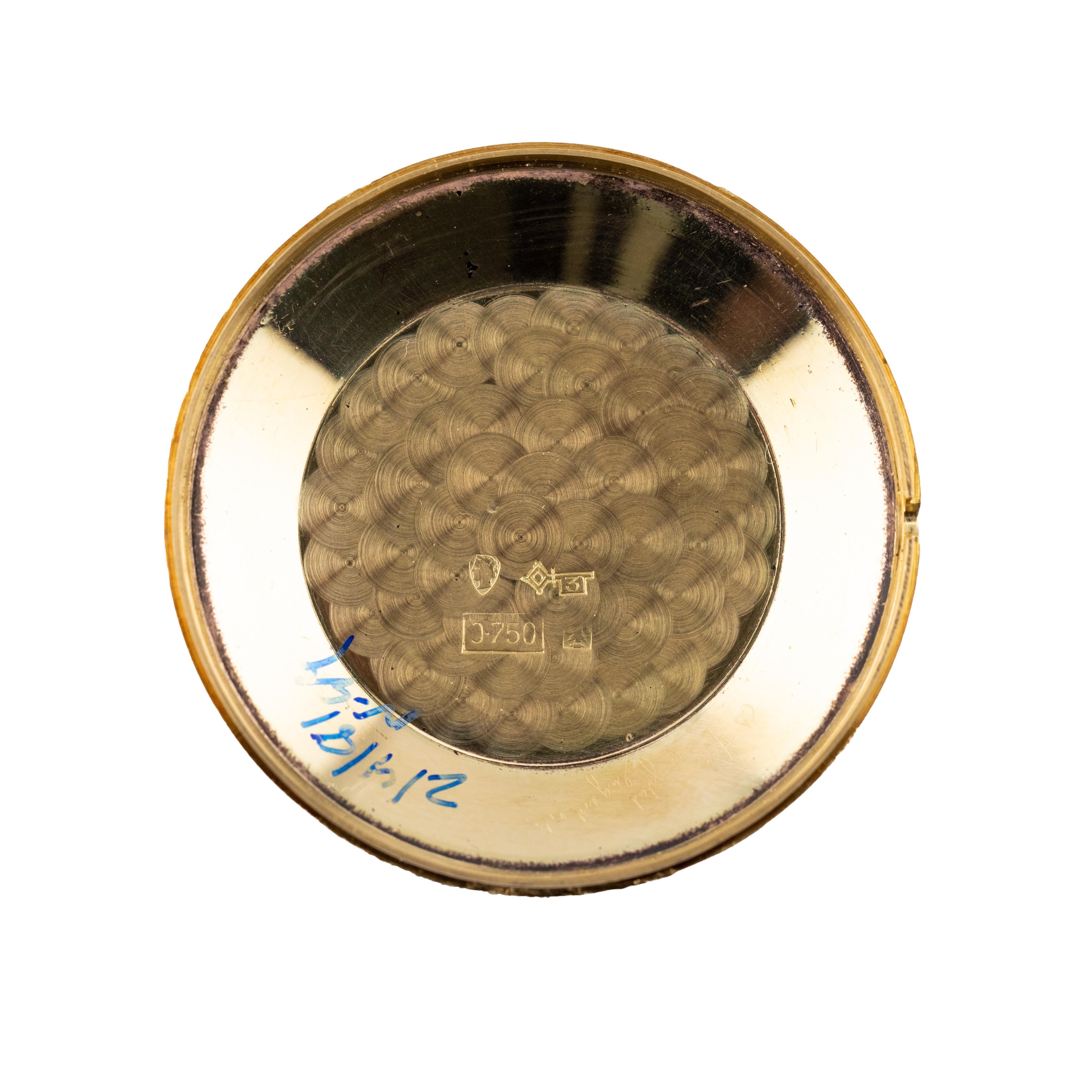 Jaegar LeCoultre 18 Karat Rose Gold Tear Drop Lug Herren 37mm Uhr 1940er Jahre im Angebot 1