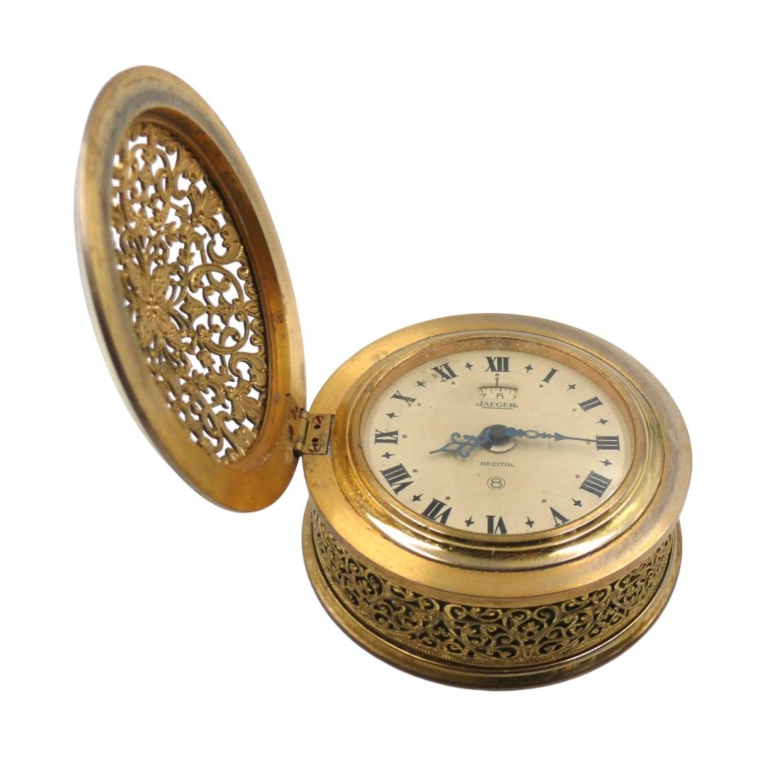 Swiss jaeger alarm clock For Sale