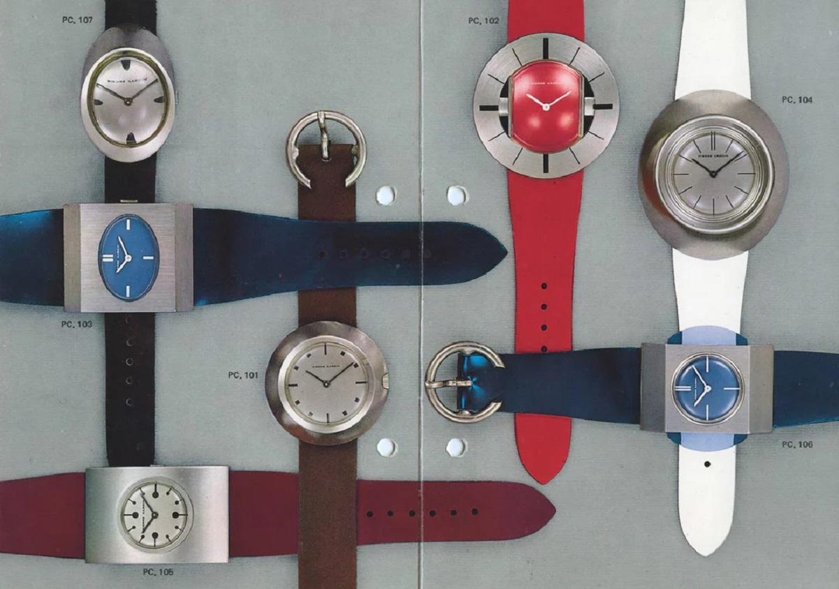 Jaeger for Pierre Cardin Espace Space Age Herrenuhr - Edelstahl im Angebot 6