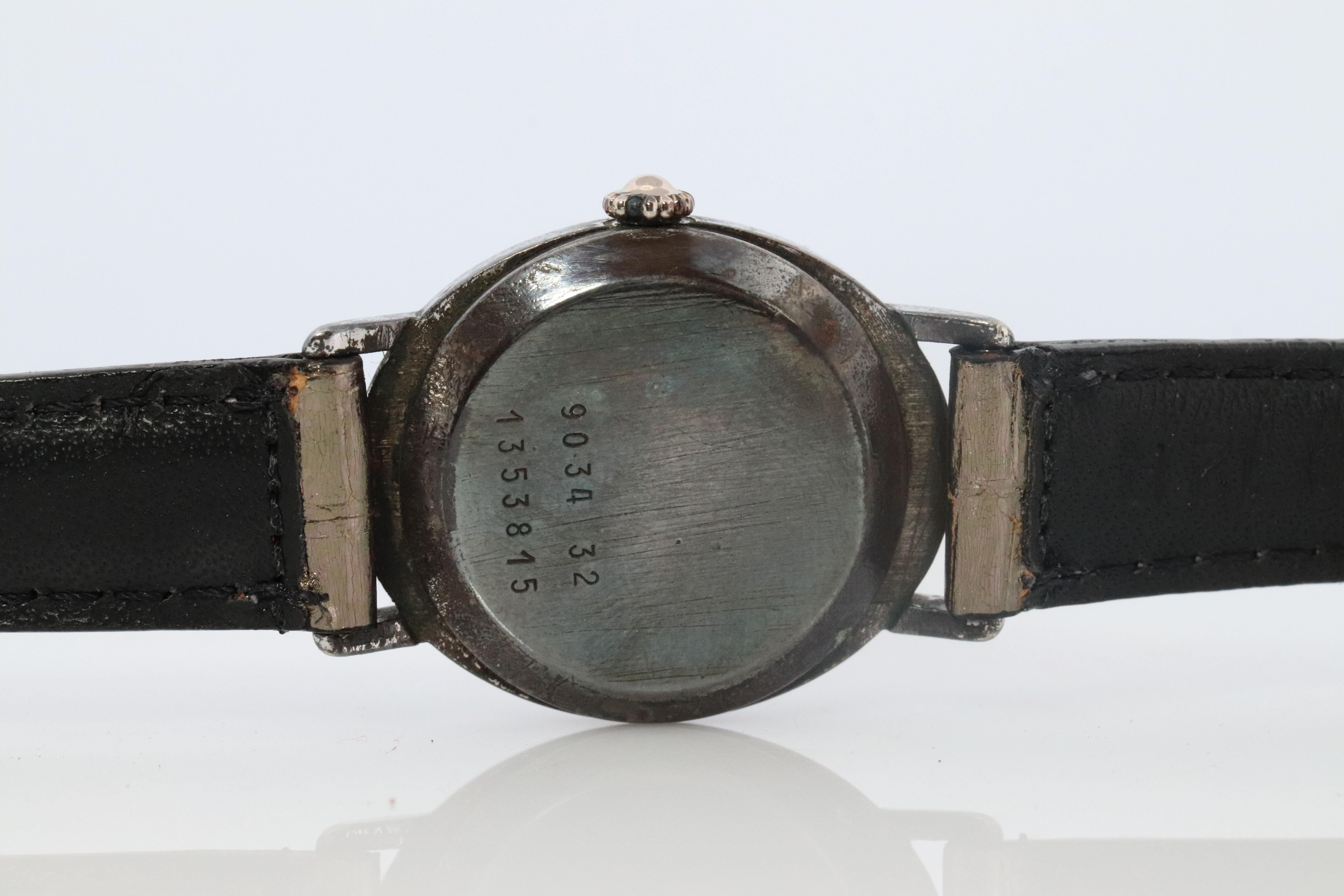 Montre suisse Jaeger Le Coultre 9034 Montre pour dames en argent 925 JLC. en vente 3
