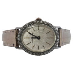 Jaeger Le Coultre 9034 Schweizer Uhr. Sterlingsilber 925 JLC Damenuhr.