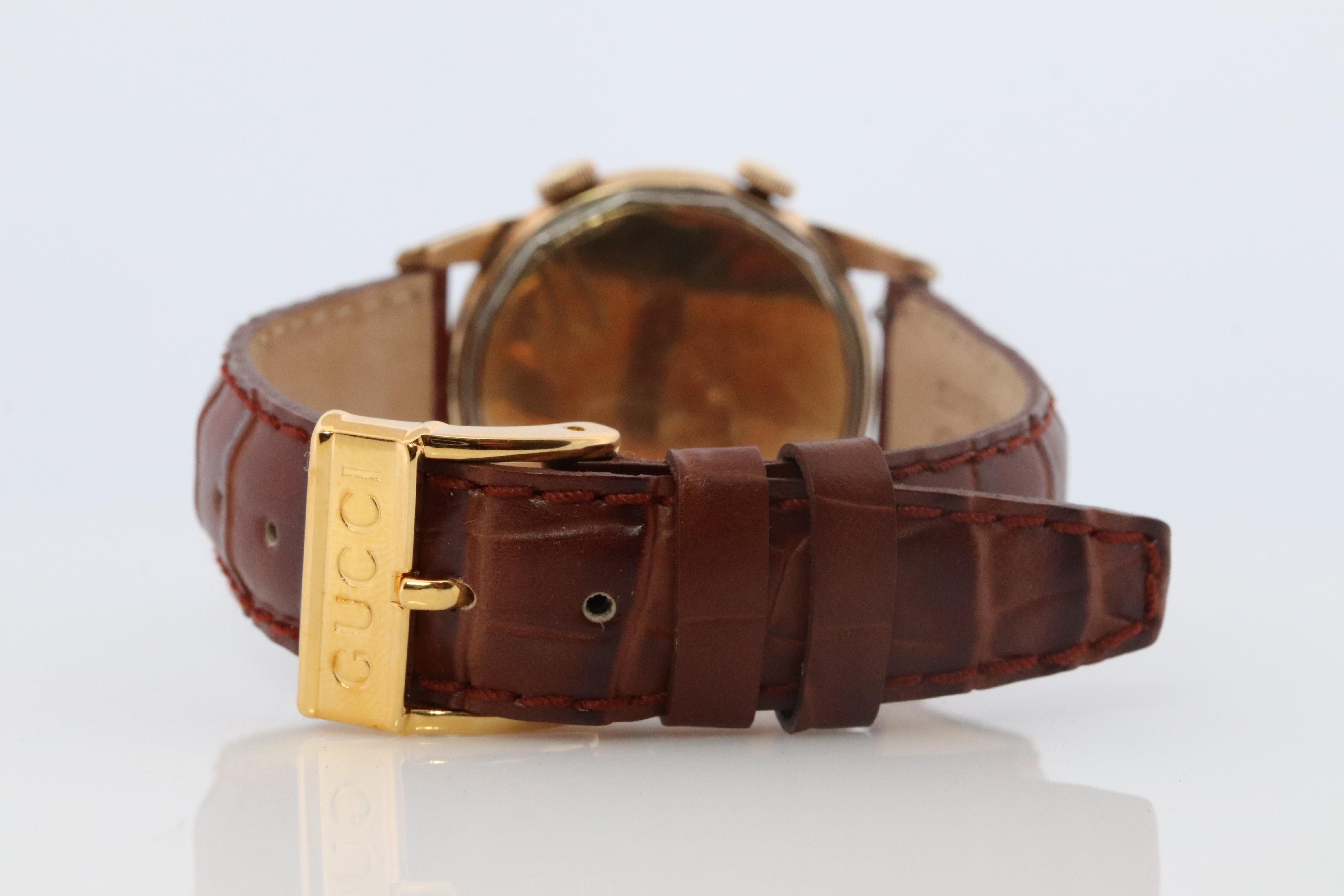 Jaeger Le Coultre Alarm Watch. 10k Gold Filled Mens JLC Memovox Vintage Watch. 3