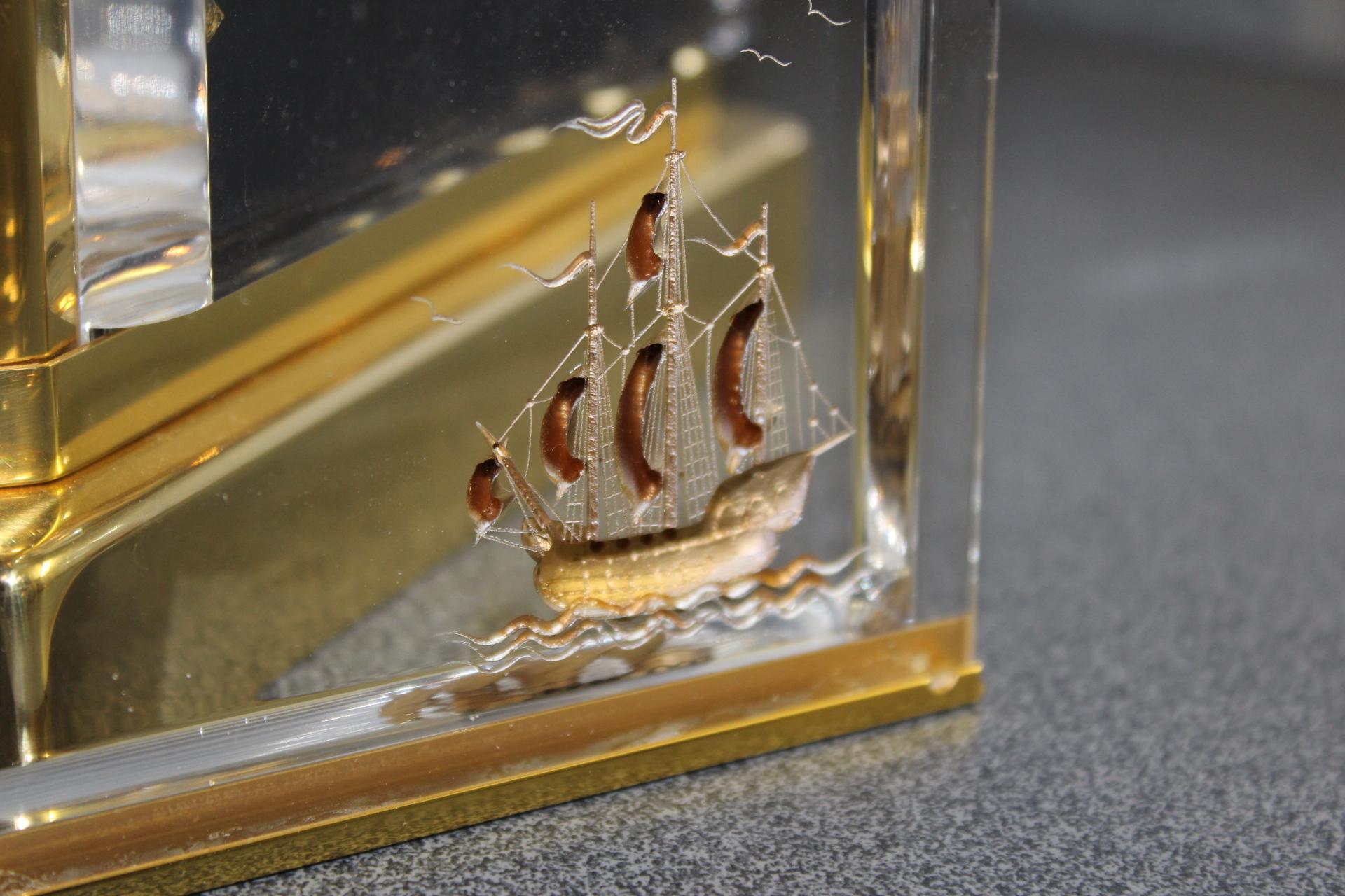 Jaeger Le Coultre, Atmos Clock Cal. 526, Marina, Plexiglass Black from 1968 2