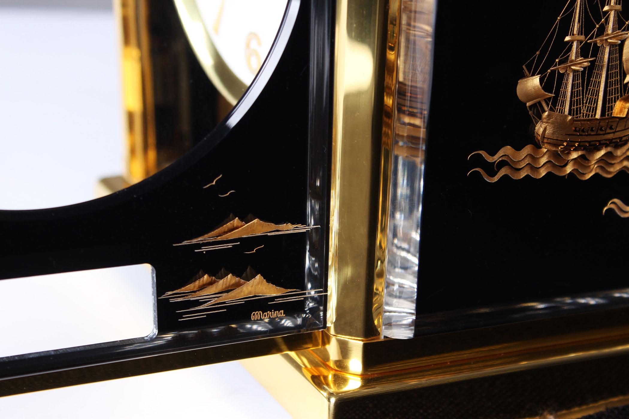 Jaeger Le Coultre, Atmos Clock Cal. 526, Marina, Plexiglass Black from 1968 6