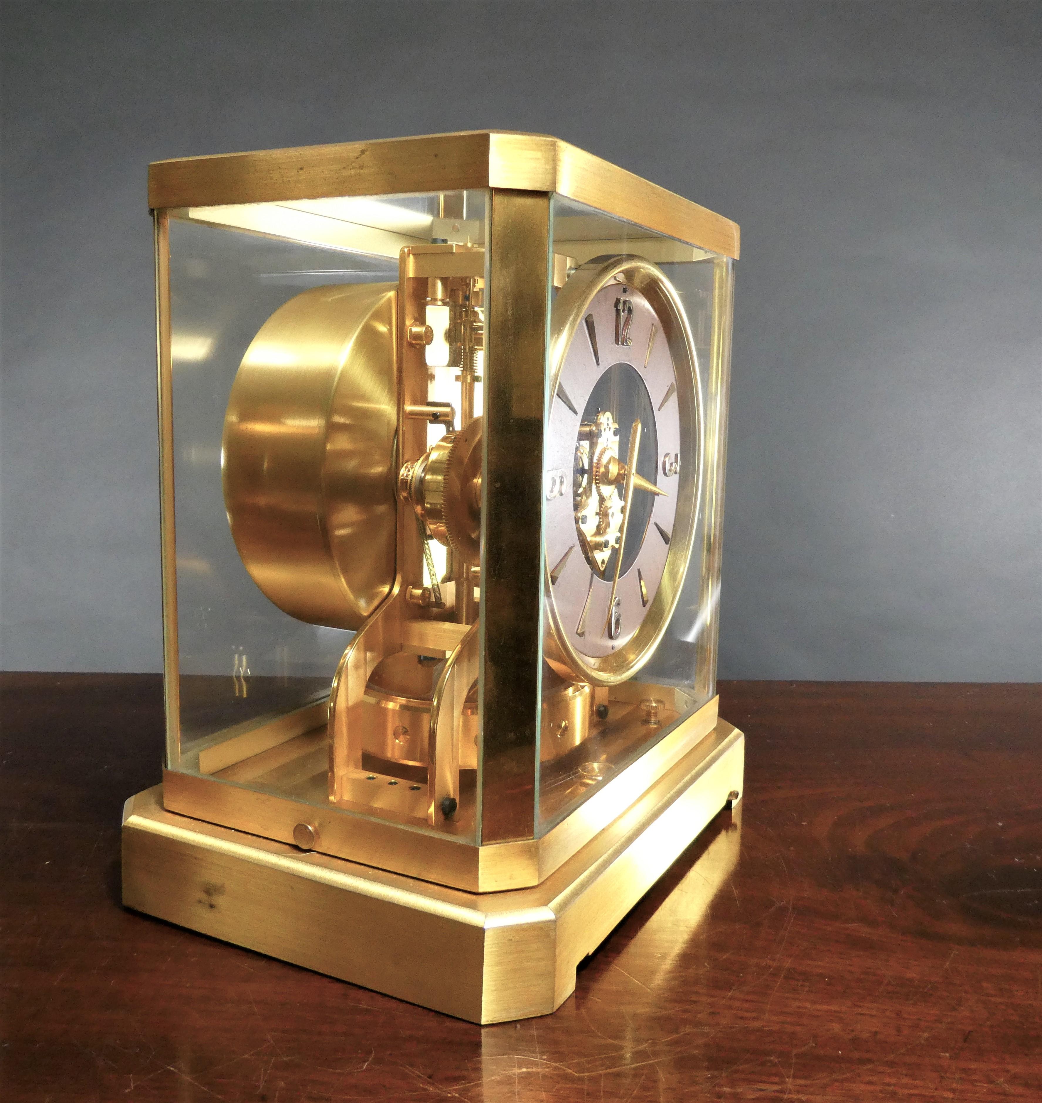 Swiss Jaeger-LeCoultre Atmos Clock For Sale