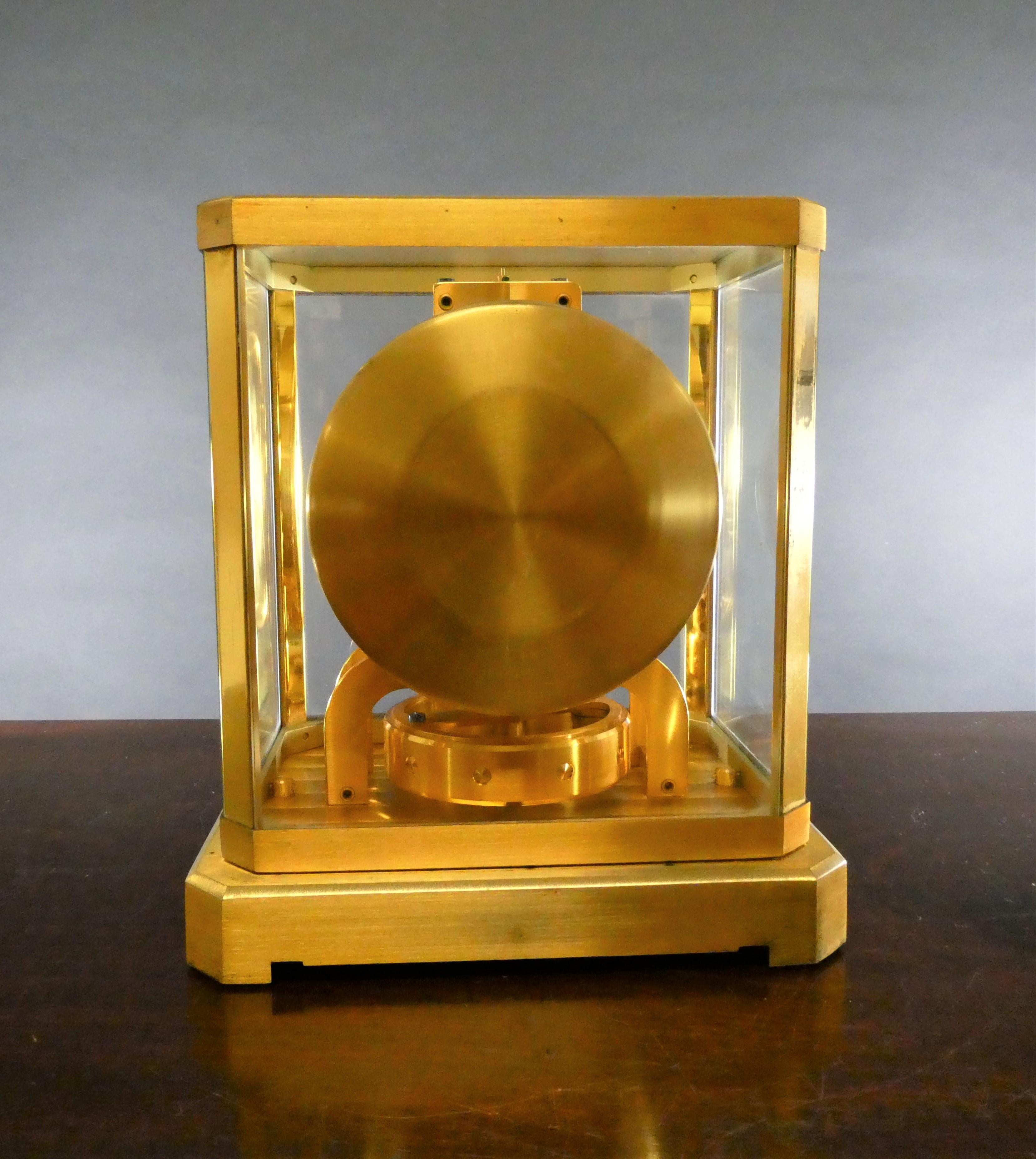 Jaeger-LeCoultre Atmos Clock In Good Condition For Sale In Norwich, GB