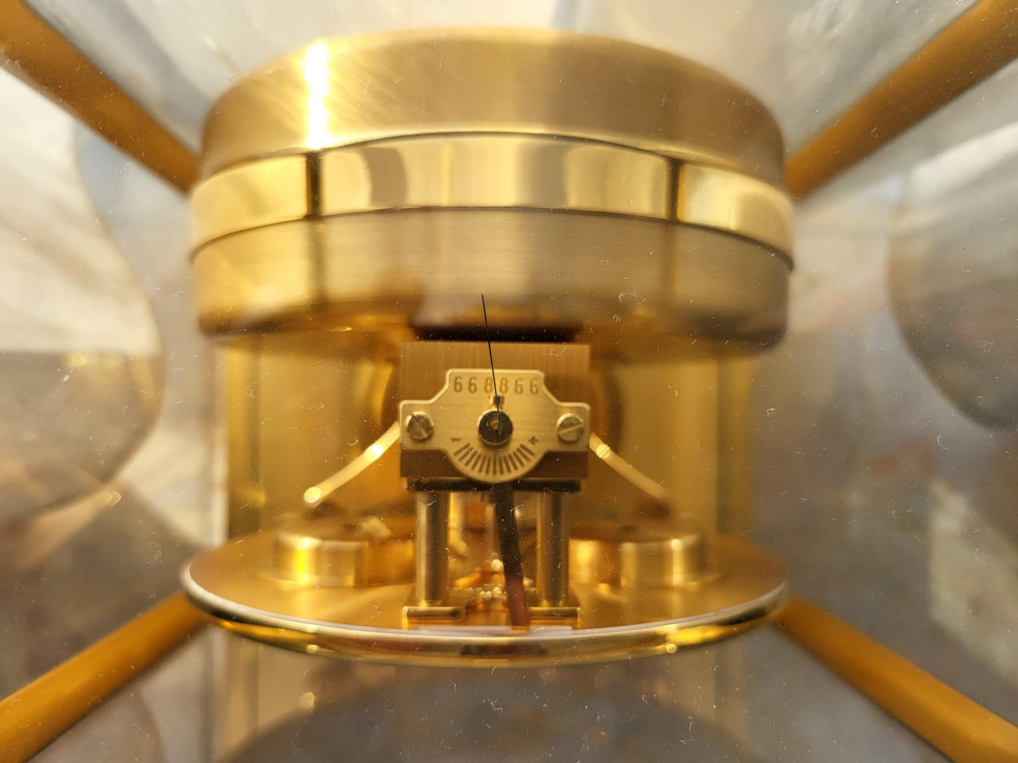 Jaeger Le Coultre Atmos Elysée 544 Collectors Moon Phase Hygrometer Temperature 4