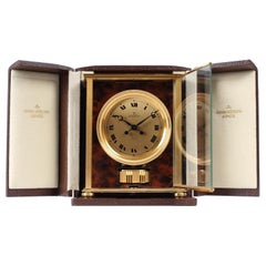 Used Jaeger Le Coultre, Atmos V, Calibre 526, Elysee in Original Box, Swiss, 1970s