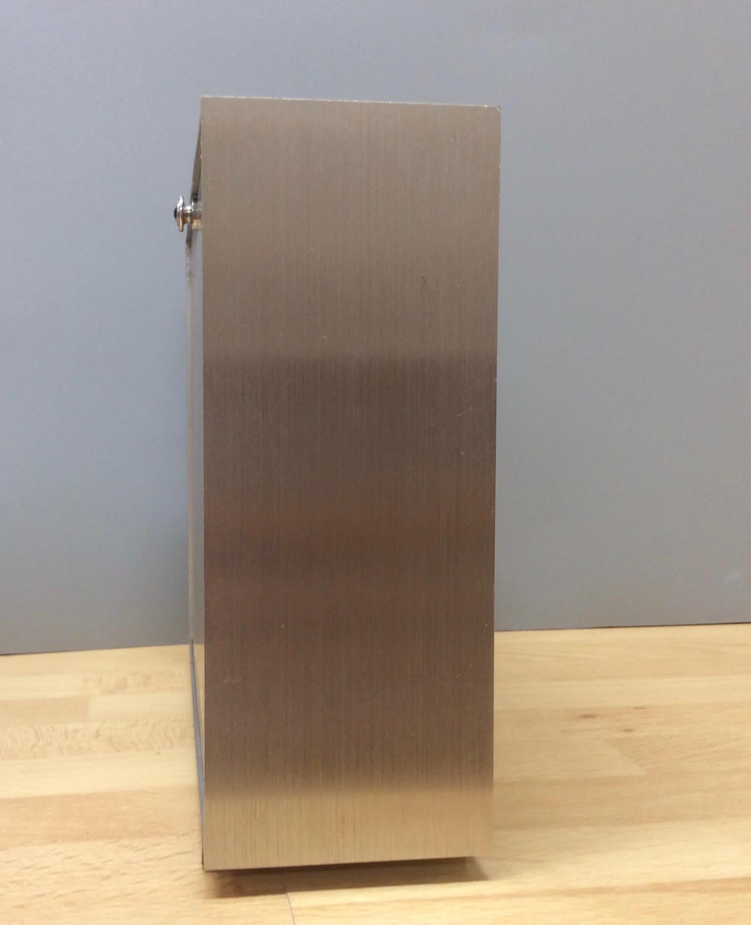 Jaeger-LeCoultre Brushed Steel Weather Station In Good Condition For Sale In Norwich, GB