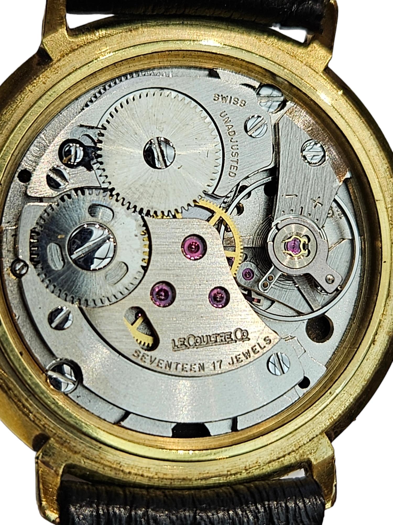 Jaeger Le Coultre Club Mechanical Manual Winding Wrist Watch 6