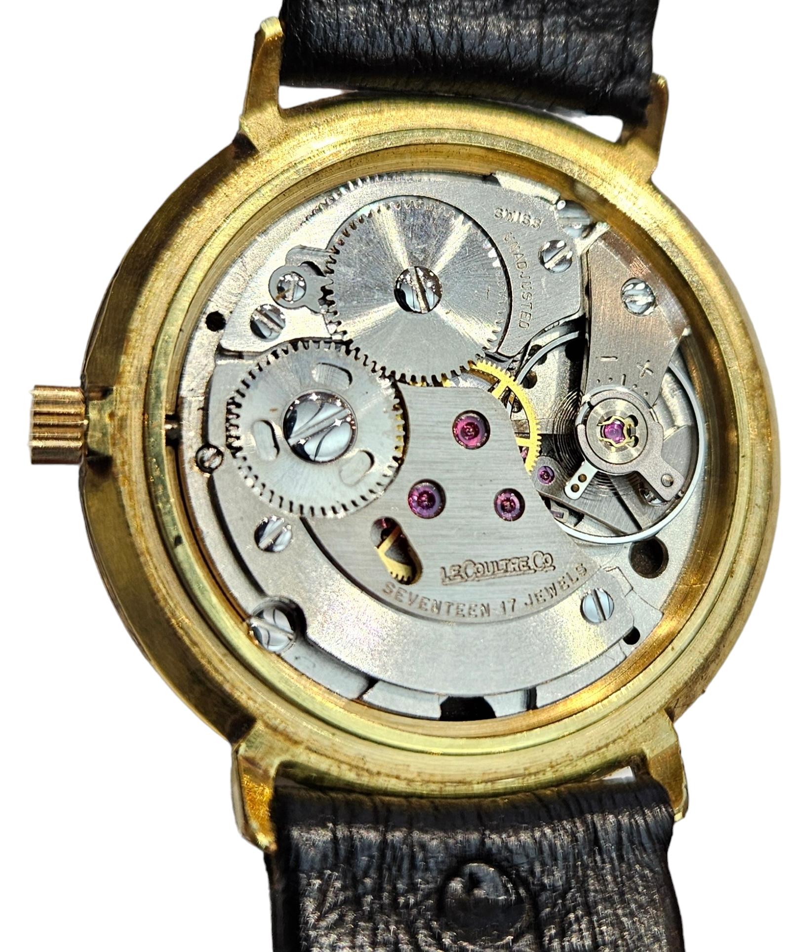 Jaeger Le Coultre Club Mechanical Manual Winding Wrist Watch 7