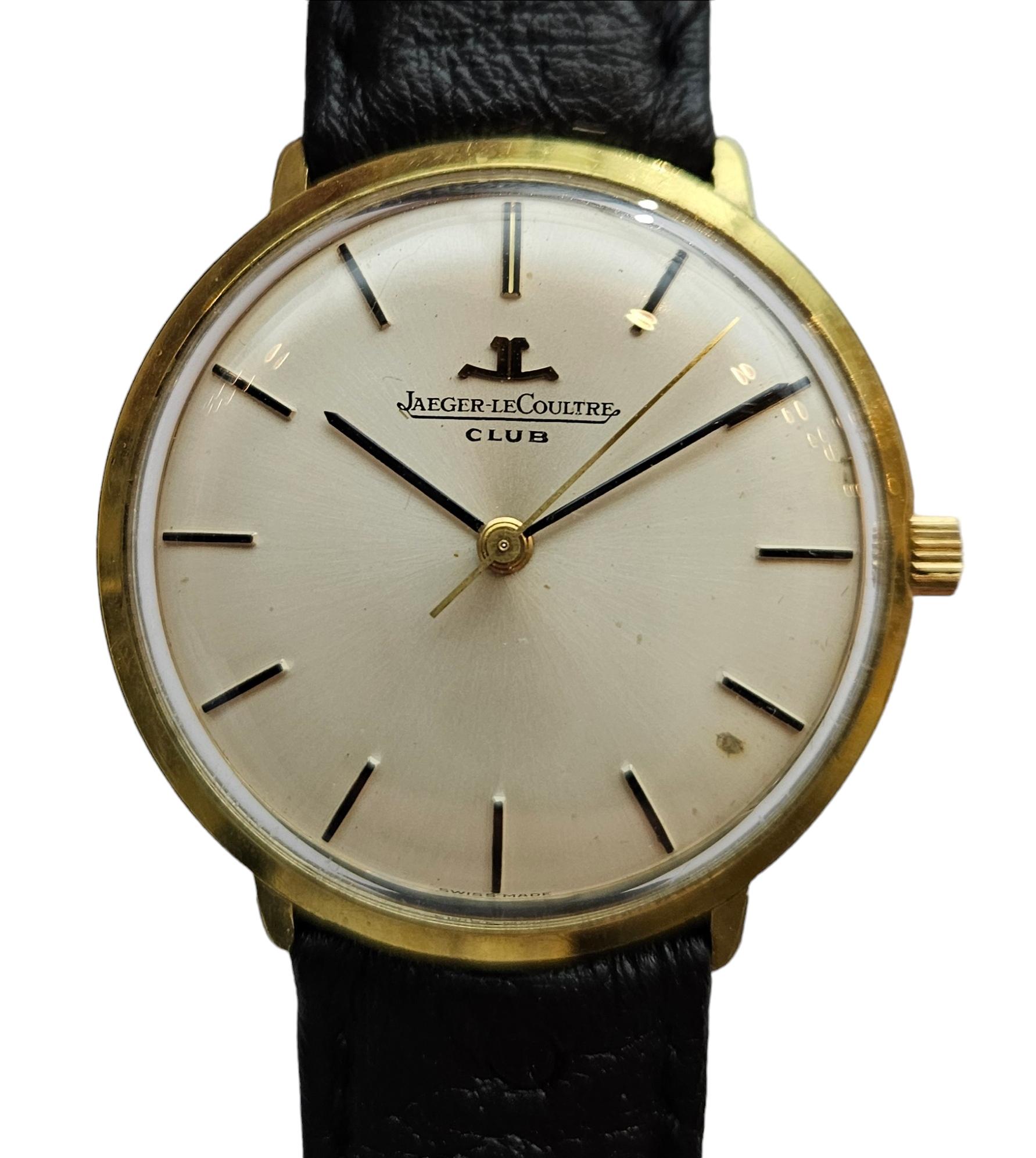 Jaeger Le Coultre Club Mechanical Manual Winding Wrist Watch 8