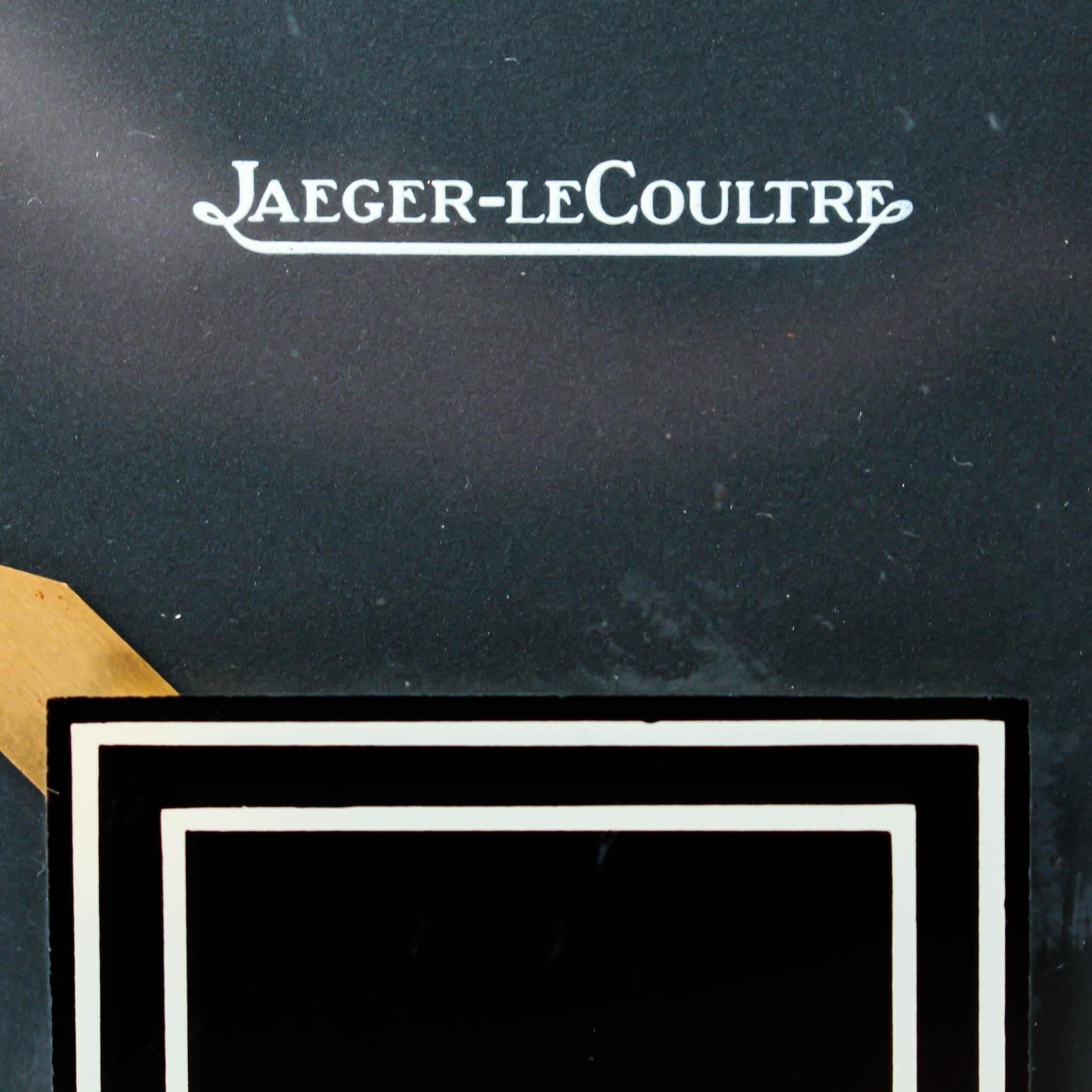 Mid-20th Century Jaeger Le Coultre Art Deco Double Sided Desk Clock