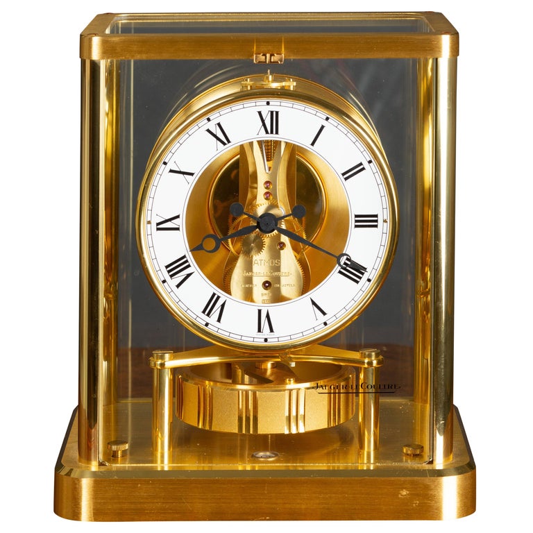 Jaeger LeCoultre Gold-Plated Atmos Clock For Sale at 1stDibs | lecoultre  clock, atmos clock value, atmos clock for sale