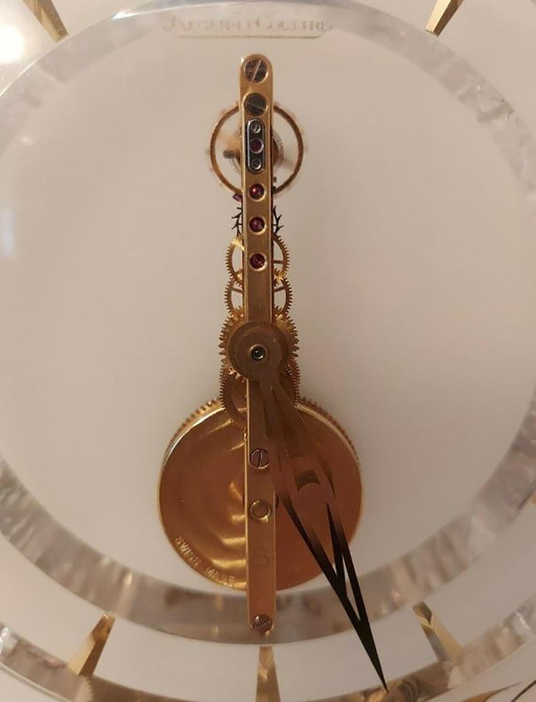 JaegerLeCoultre Marina Angel Fish Desk Clock, 1960s For Sale at 1stDibs