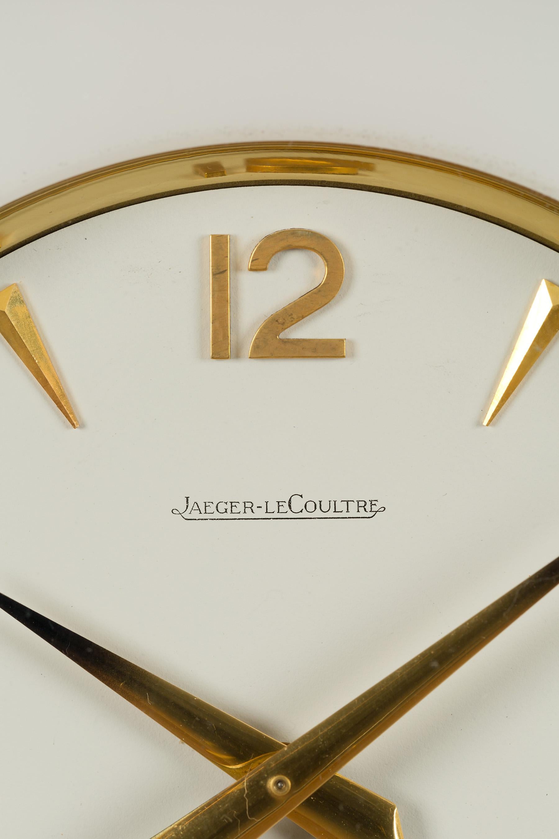 Swiss Jaeger Le Coultre Marina Atmos Clock