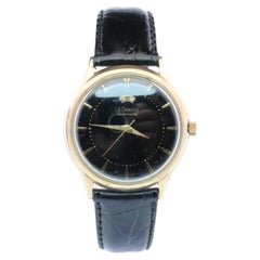 Jaeger Le Coultre Power Reserve Watch. 10k Gold Filled Mens JLC Vintage Watch.