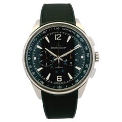 Jaeger Le Coultre Q9028471 Polaris Stainless Steel Black Dial Watch