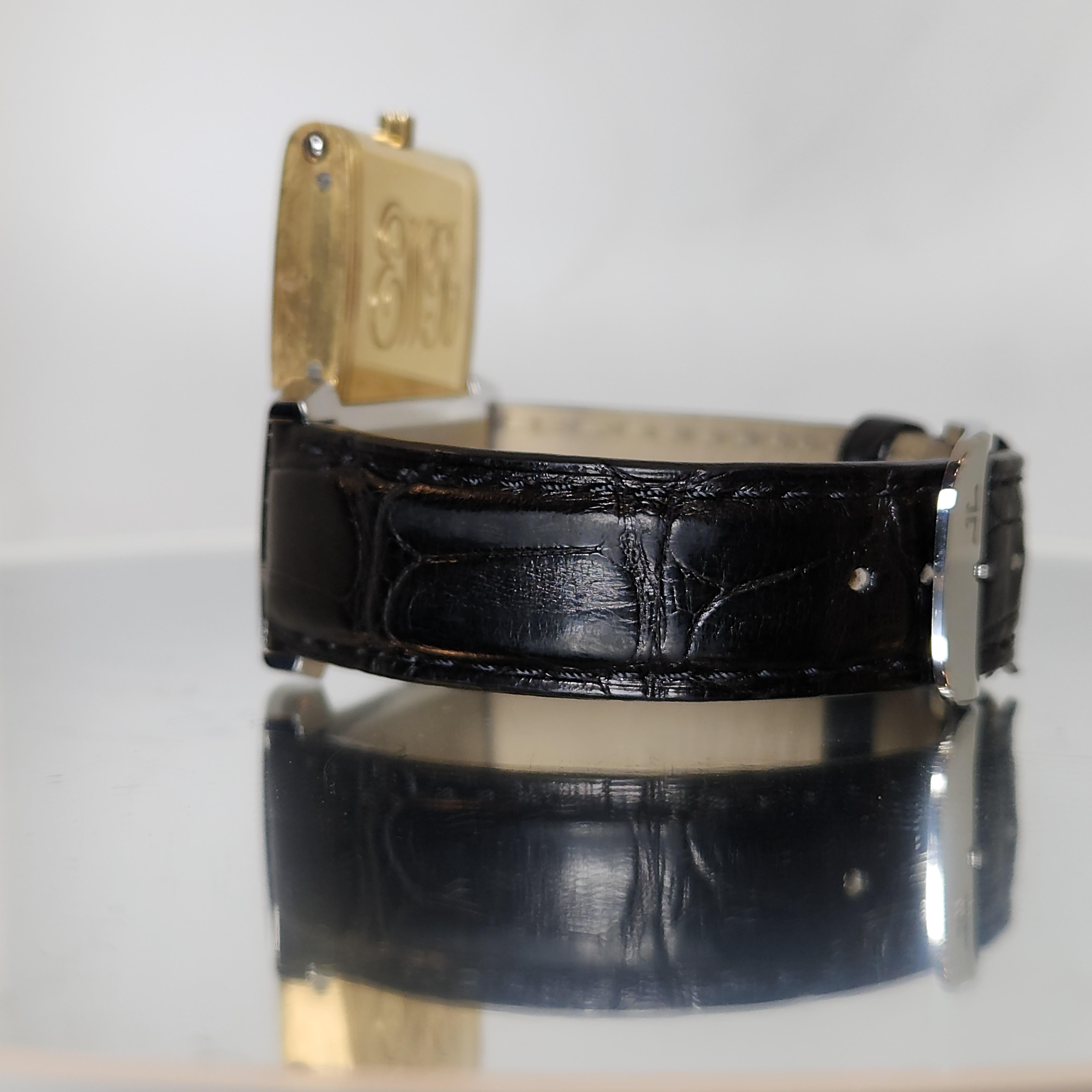 Jaeger Le Coultre Reverso Classique Unisex Wristwatch For Sale 1
