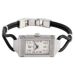 Jaeger Le Coultre Reverso Ein- Cordonnet-stahl-Armbanduhr