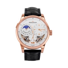 Jaeger Le Coultre Rose Gold Duometre Quantieme Lunaire
