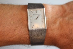 Jaeger Le Coultre Tank Watch. JLC Jager LeCoultre 9009 42 Manual Mens Tank.