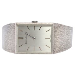 Jaeger Le Coultre Tank Watch. JLC Jager LeCoultre 9009 42 Manual Mens Tank.