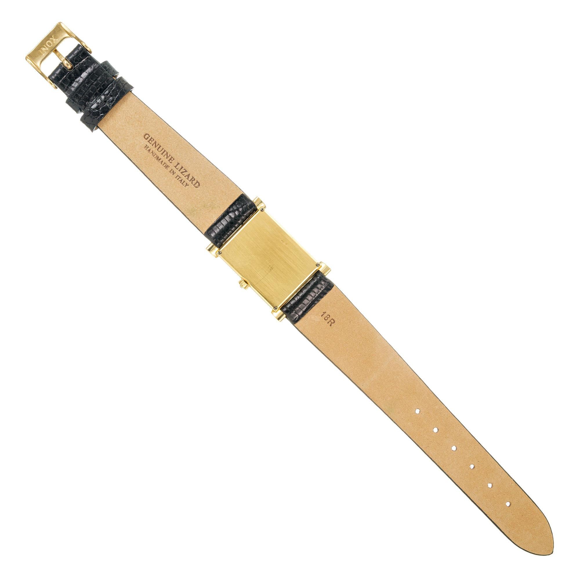 Jaeger Le Coultre Unisex Quartz Strap Wristwatch In Good Condition In Stamford, CT