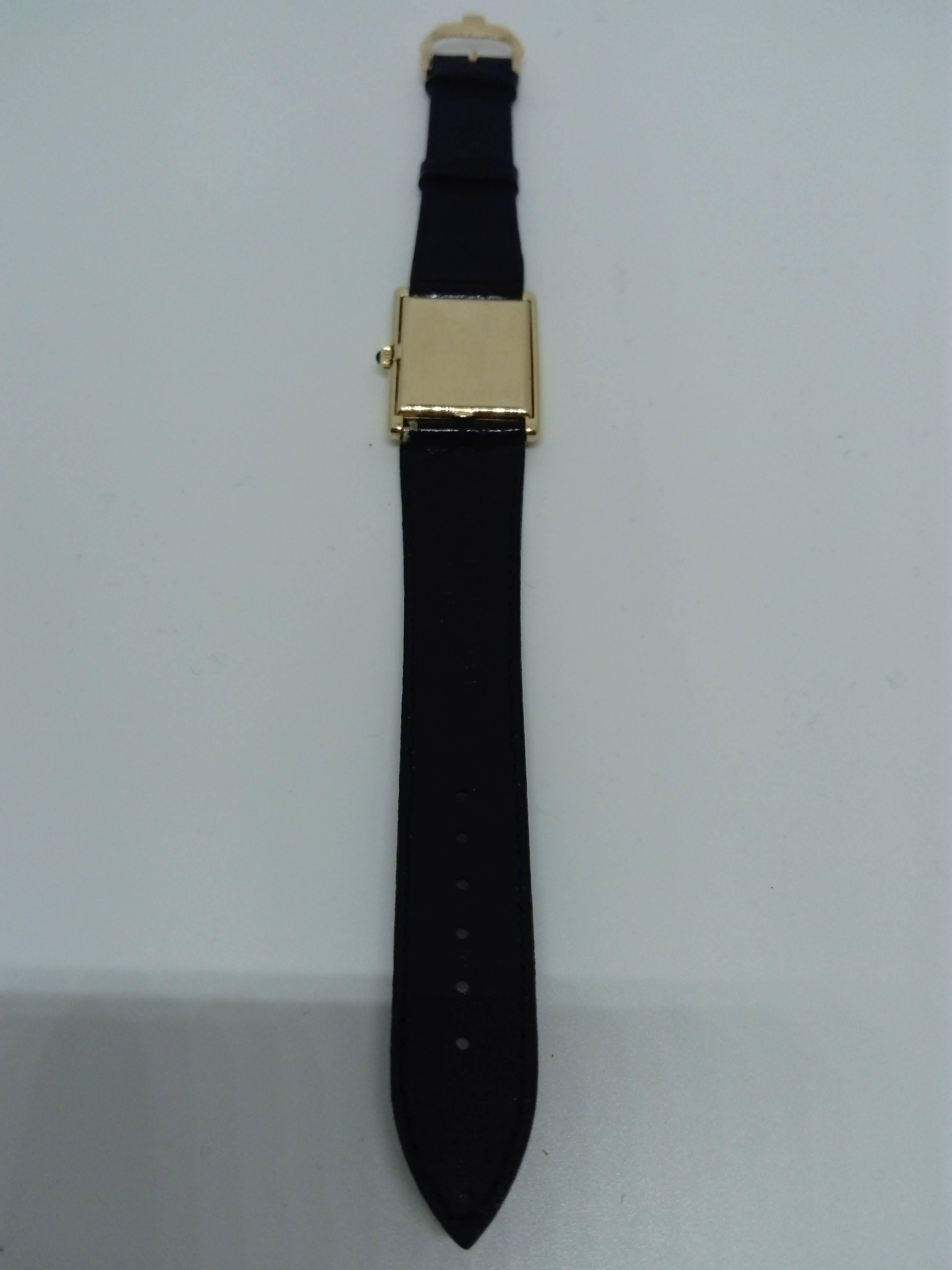 Jaeger-LeCoultre 18 Carat Gold Wristwatch In New Condition In Saint Ouen, FR