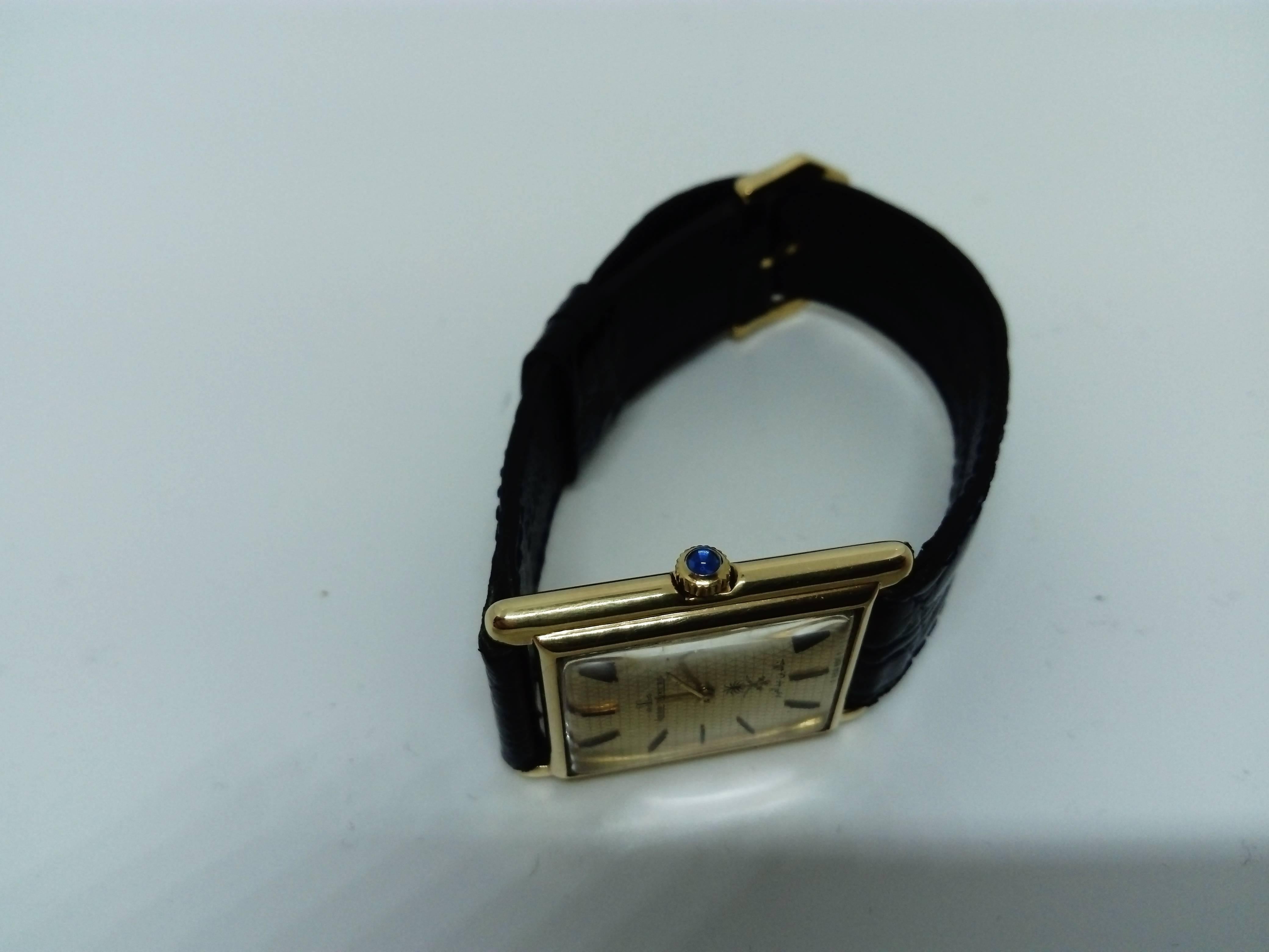 Jaeger-LeCoultre 18 Carat Gold Wristwatch 1