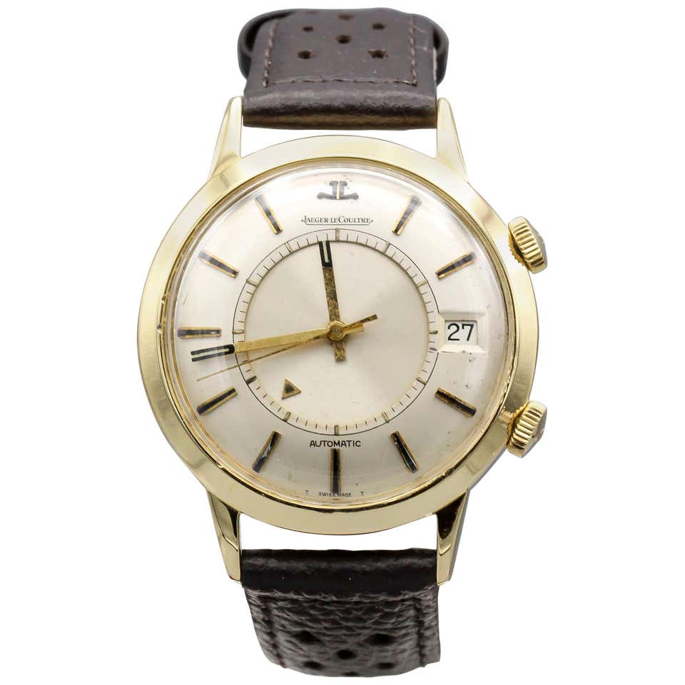 Jaeger LeCoultre Yellow Gold Automatic Master Mariner Wristwatch circa ...