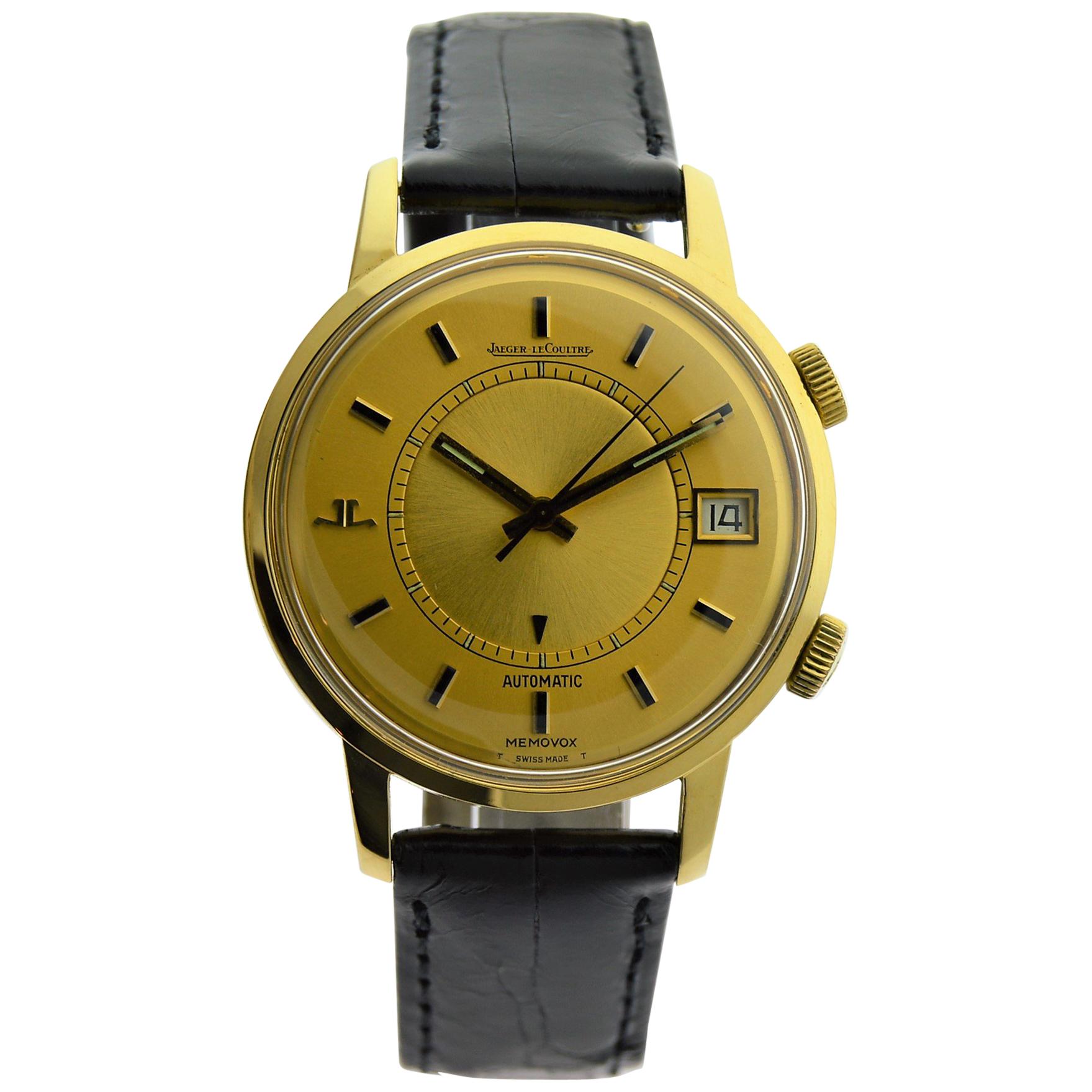 Jaeger Lecoultre stainless steel Polaris II Diver’s Memovox Wristwatch