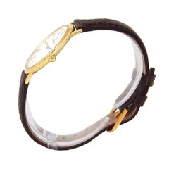 Jaeger LeCoultre 18 Karat Yellow Gold Swiss Quartz Men's Watch 140 118 1