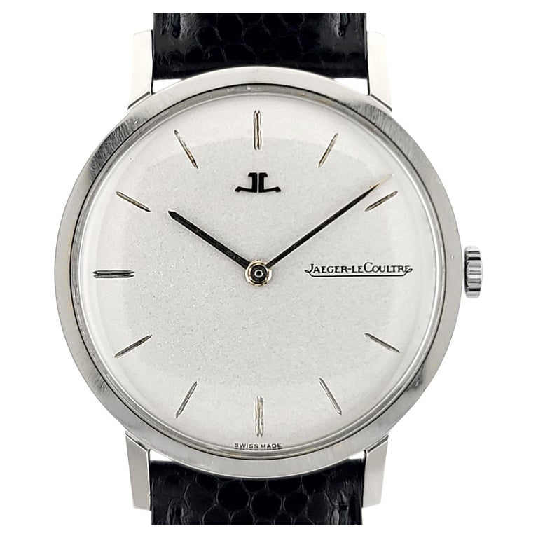 Jaeger-LeCoultre 1901 Ultra Thin Serviced Stainless Steel Classic 1960  Round 818