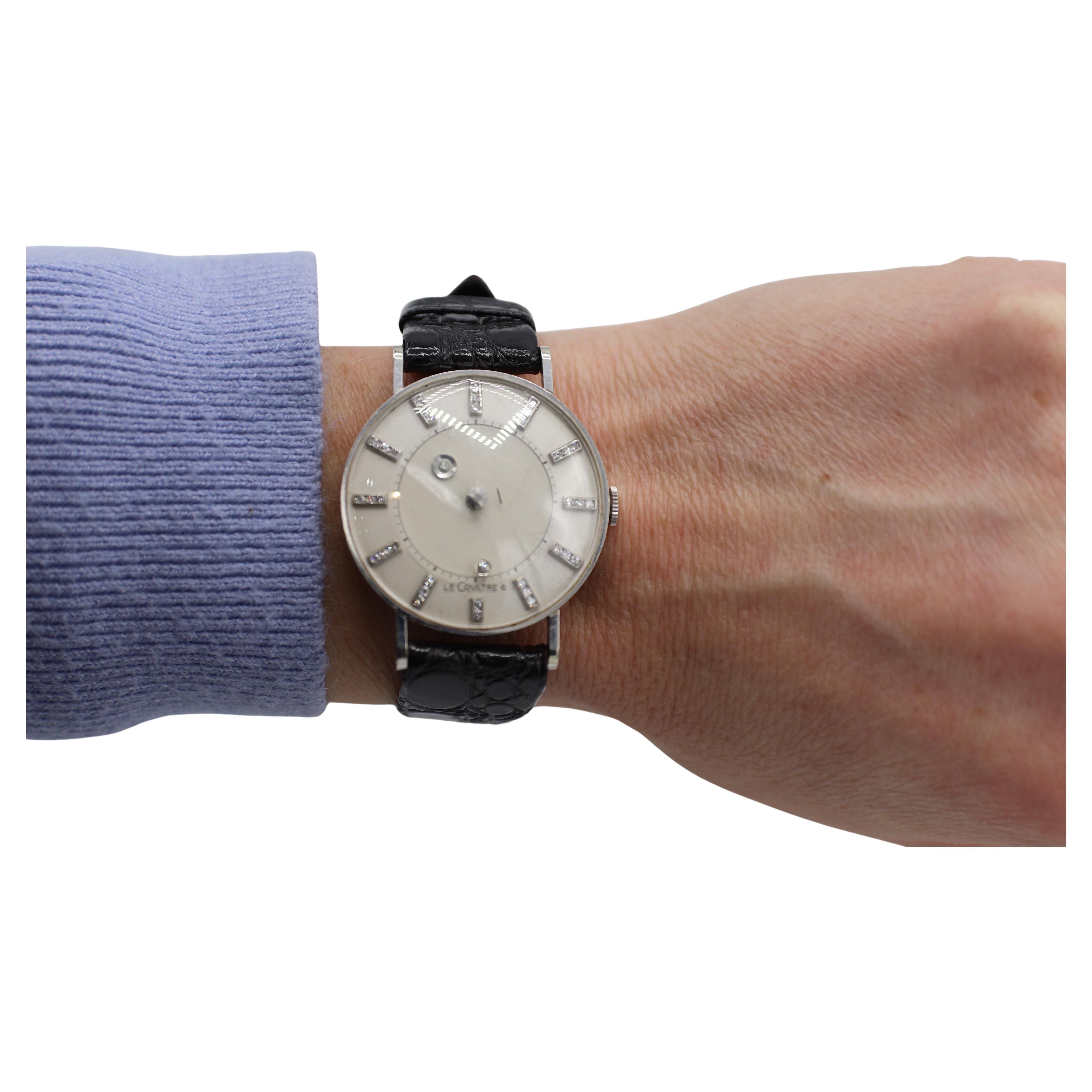 Jaeger-LeCoultre 1957 Vacheron & Constantin Vintage Galaxy Mystery Dial Watch In Good Condition In  Baltimore, MD