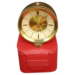Vintage Jaeger Lecoultre  Alarm travel clock swiss