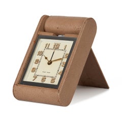 Jaeger-LeCoultre Alarm Desk Clock/Pocket Watch