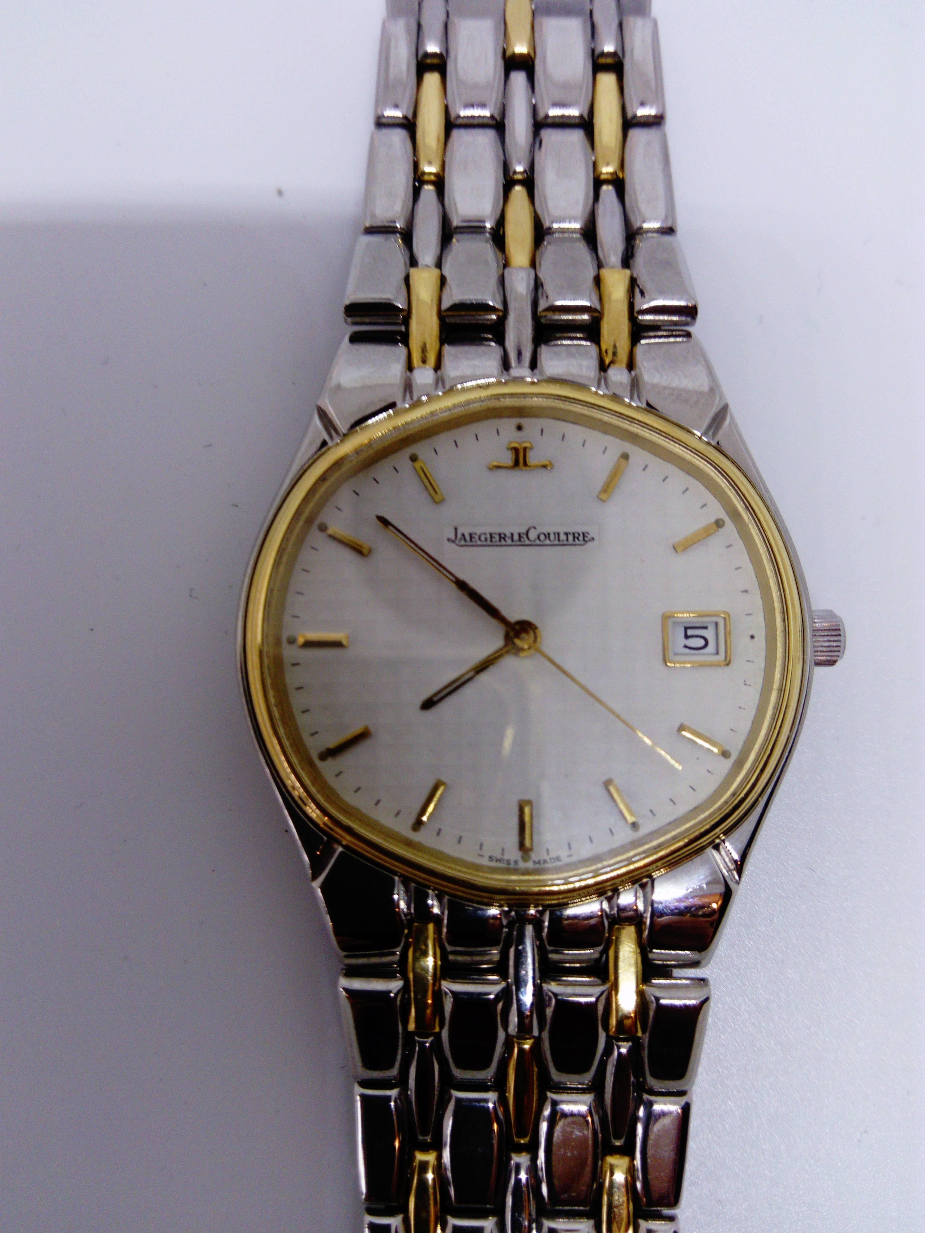 Jaeger-LeCoultre
Albatross
Date
Gold and steel. Quartz
36 x 32 mm
Perfect condition, new battery
1 year warranty