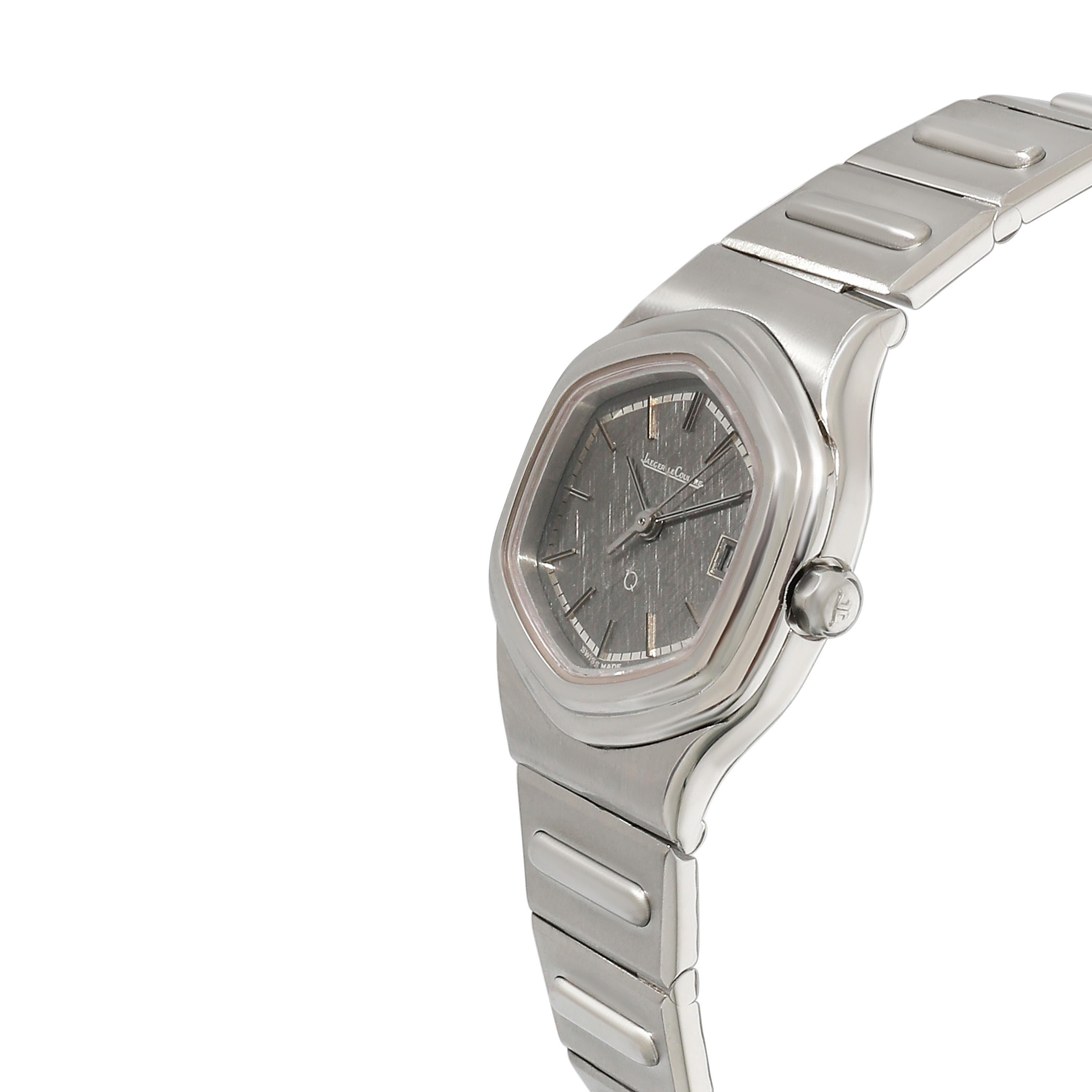 Jaeger-LeCoultre Albatross 31600268 Women's Watch in  Stainless Steel In Excellent Condition For Sale In New York, NY