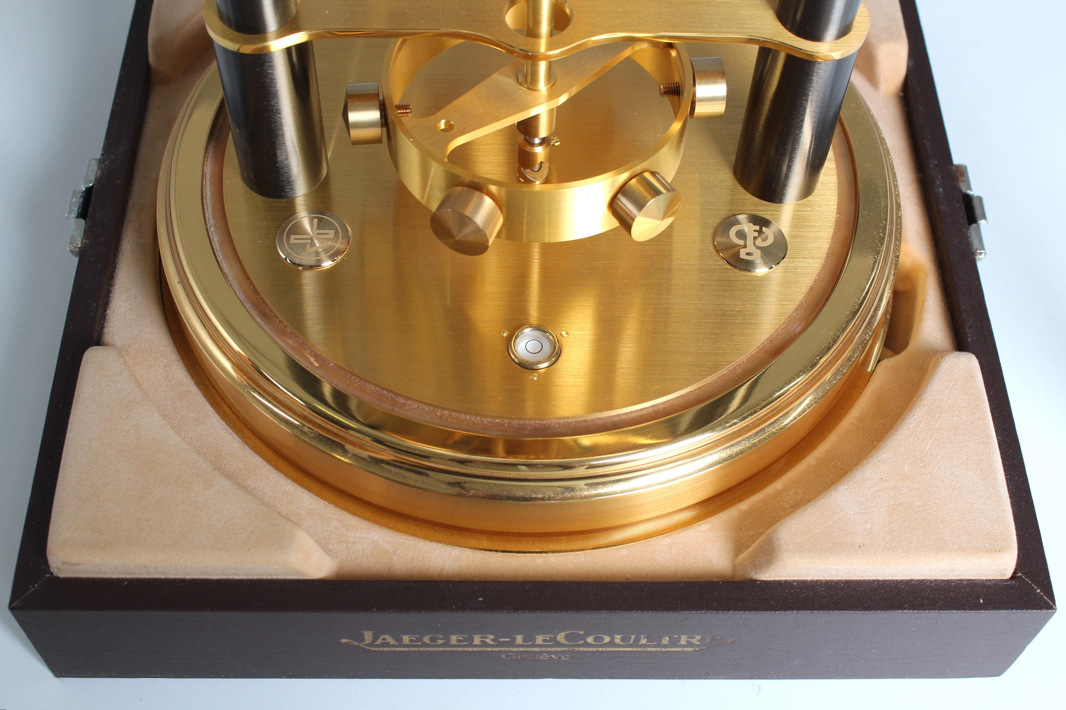 Jaeger LeCoultre, Atmos 150th Anniversary from 1987, with Box and Papers 11