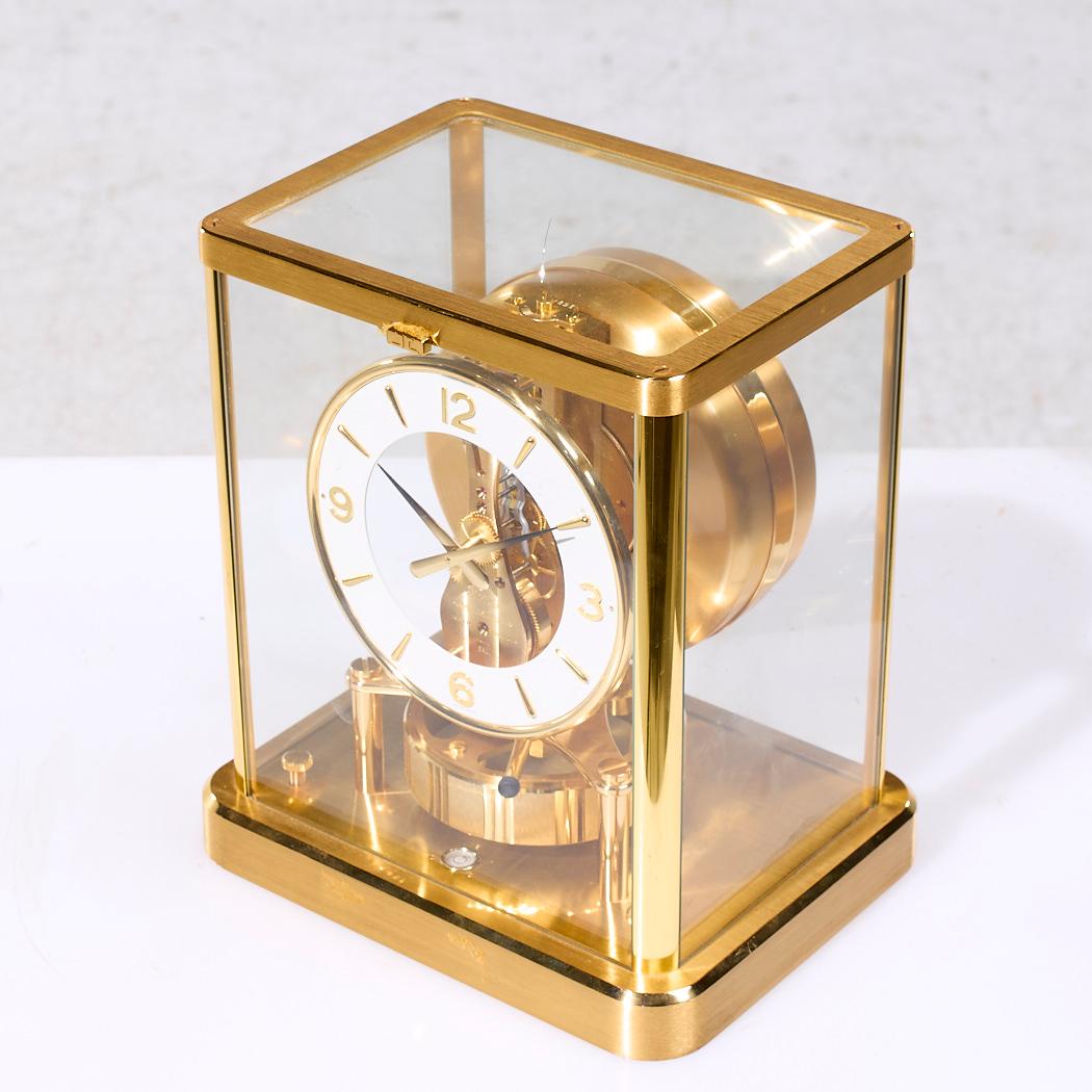 Jaeger LeCoultre Atmos Brass Clock For Sale 3
