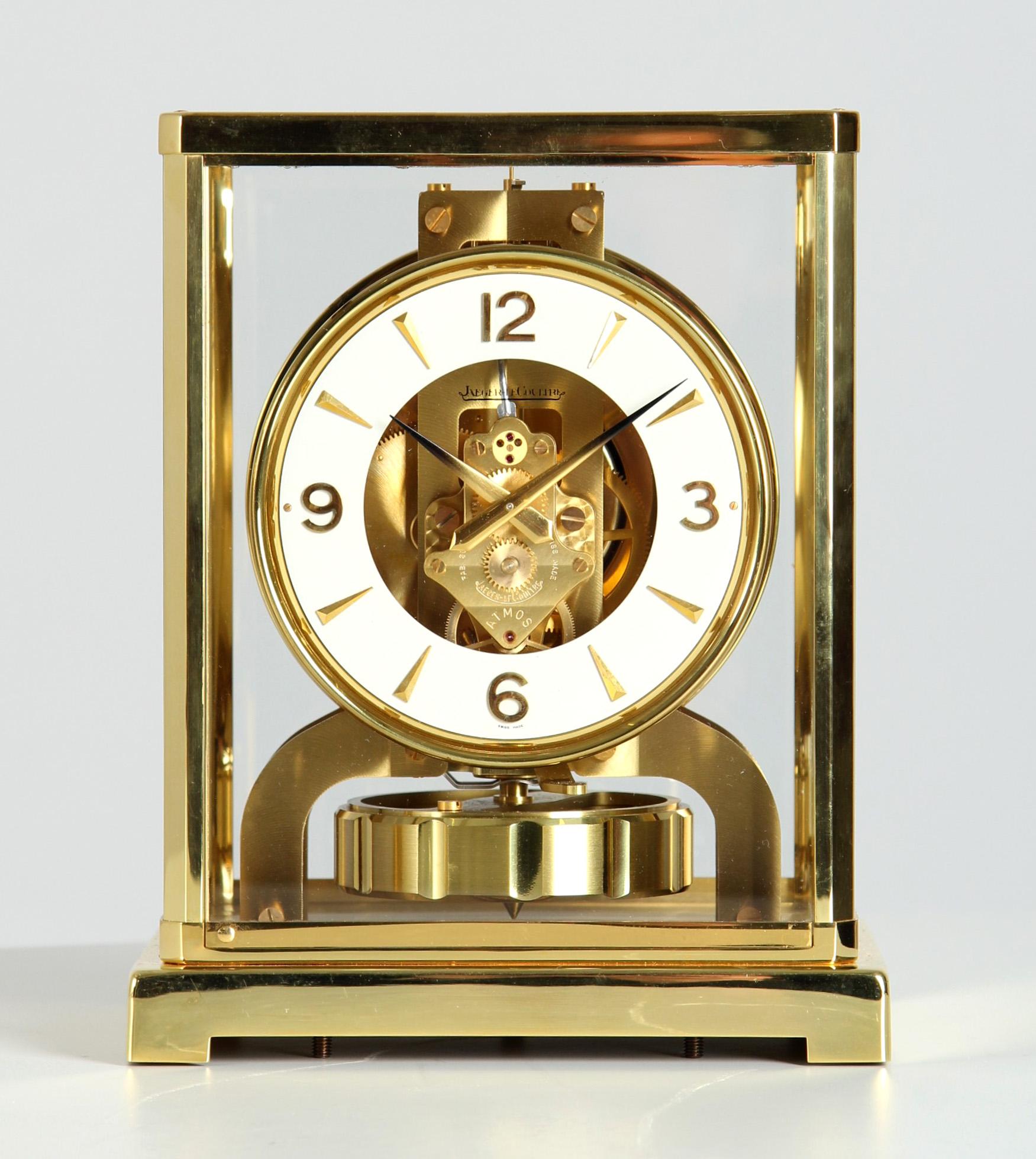 Jaeger LeCoultre, Atmos Clock, Classic Design, manufactured in 1965 Moderno de mediados de siglo