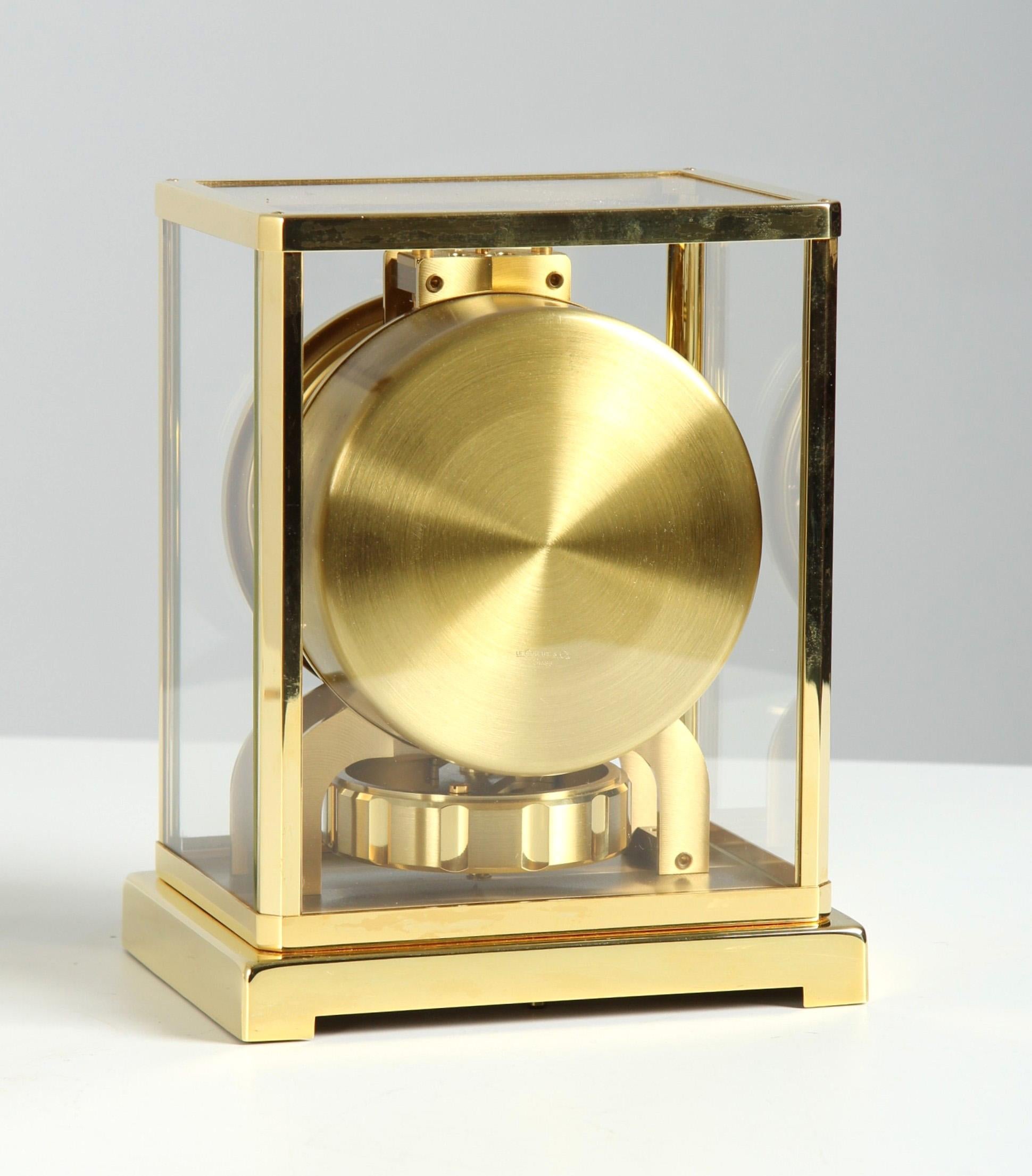 Jaeger LeCoultre, Atmos Clock, Classic Design, manufactured in 1965 en Bueno Estado en Greven, DE