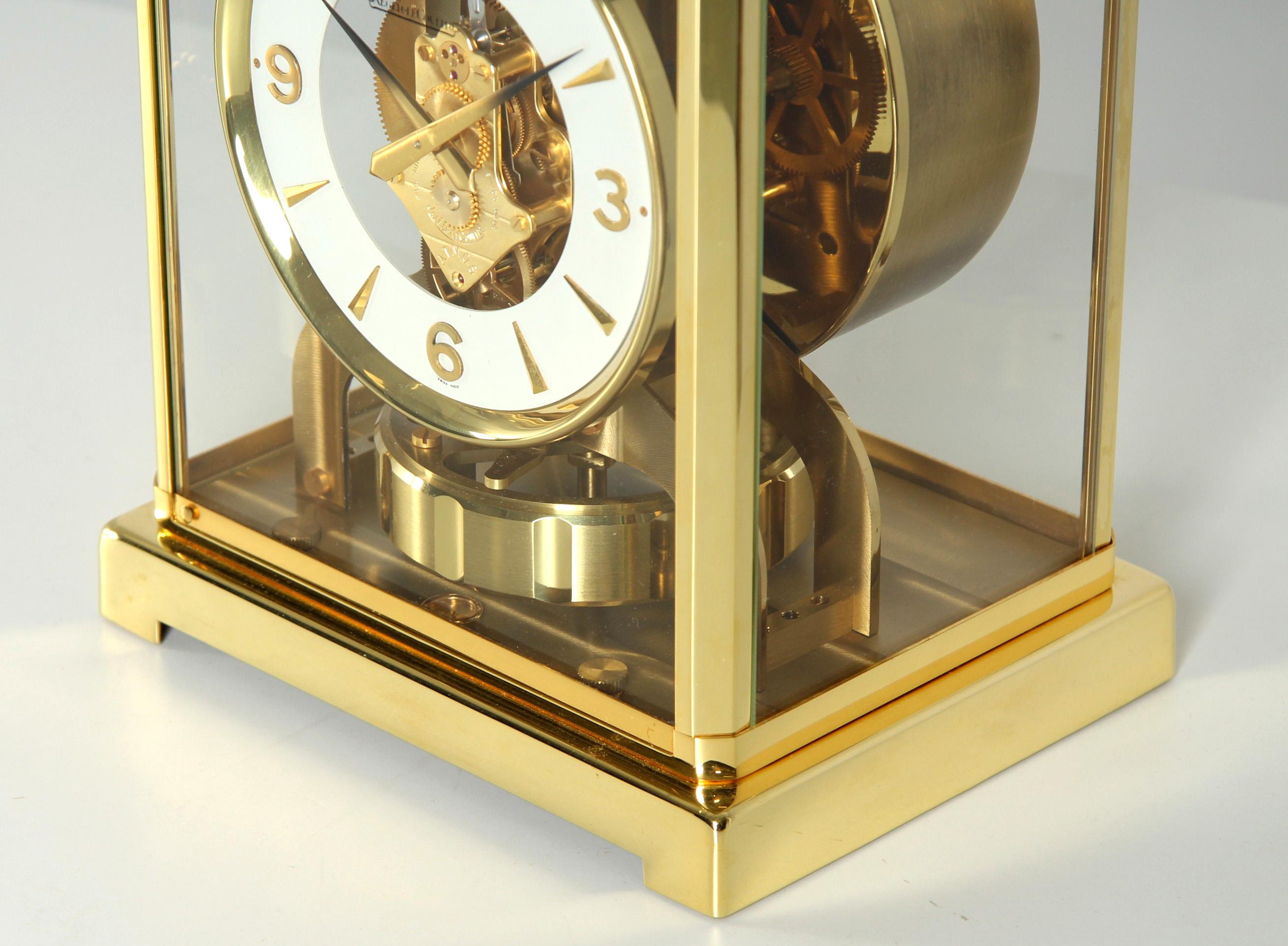 Jaeger LeCoultre, Atmos Clock, Classic Design, manufactured in 1965 Latón