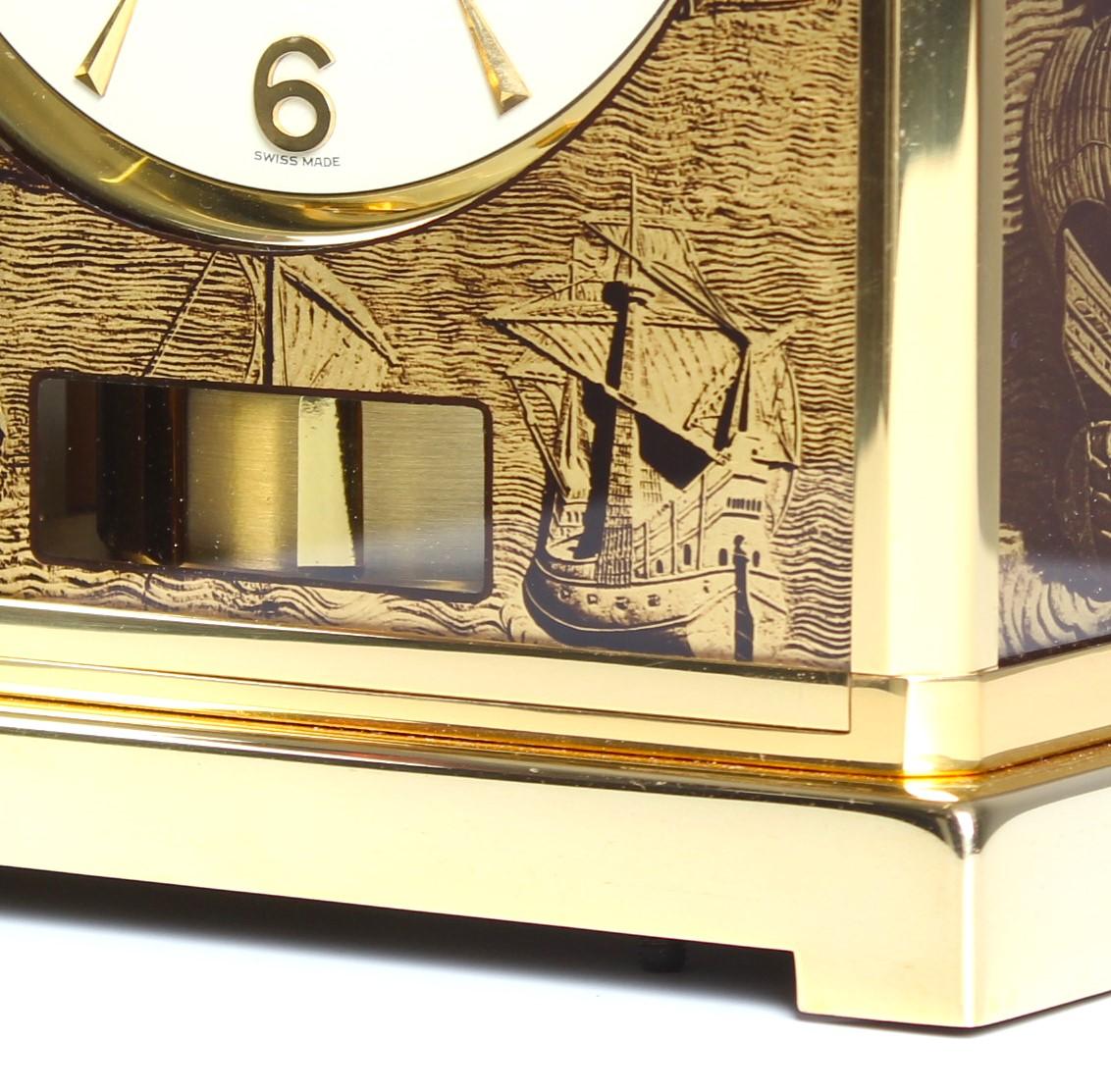 Jaeger LeCoultre, Atmos-Uhr, Feuille D'Or, Caravelle, Schweizer hergestellt 1966 2